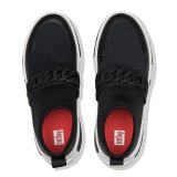 HEDA CHAIN SLIP - ON SNEAKERS - BLACK